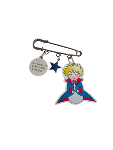 Broche imperdible Kokeshi Principito