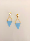 Pendientes Lúmina Azul pastel
