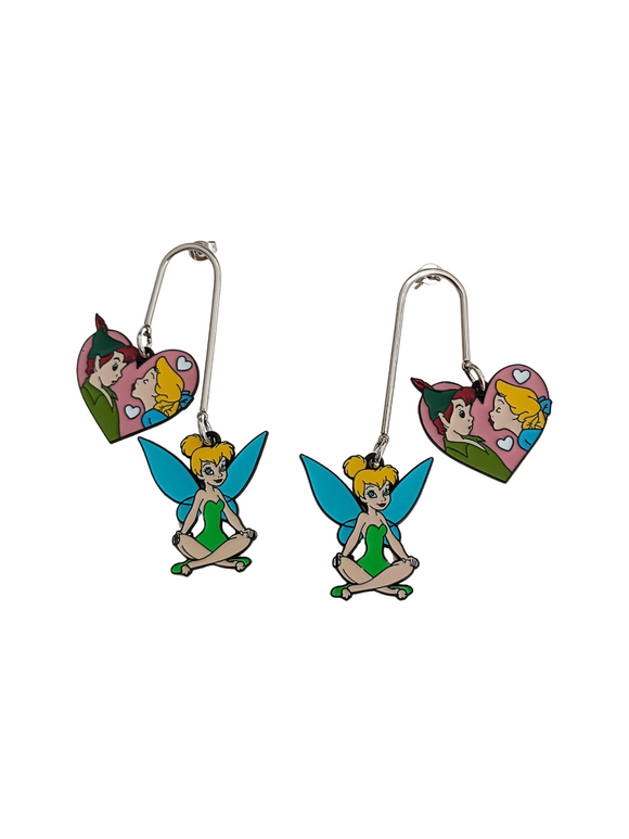 Pendientes Campanilla, Peter Pan y Wendy