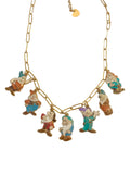 Collar Siete personajes