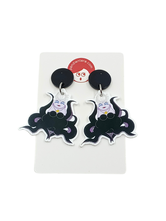 Pendientes Kokeshi Úrsula