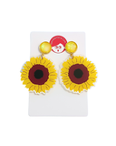 Pendientes Girasol