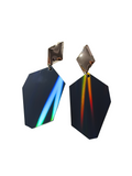 Pendientes holográficos Fragmentos de Aurora Boreal