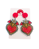 Pendientes Sagrado Corazón