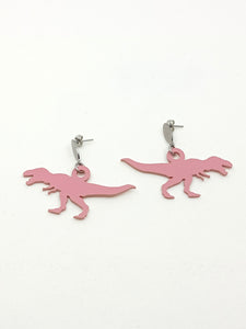 Pendientes Tiranosaurio Rex