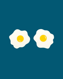 Pendientes Huevos fritos