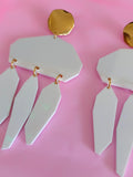 Pendientes maxi Fragmentos de hielo