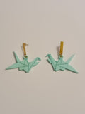 Pendientes Grullas origami