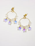 Pendientes aros Estrellas