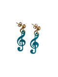 Pendientes minis clave de sol