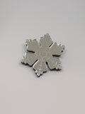 Broche Copo de nieve espejo