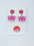 Pendientes Pantera rosa