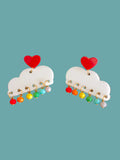 Pendientes Nubes Arcoiris