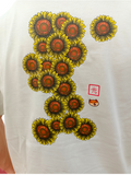 Camiseta oversize Hanami Girasol