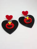 Pendientes Corazón Elmo