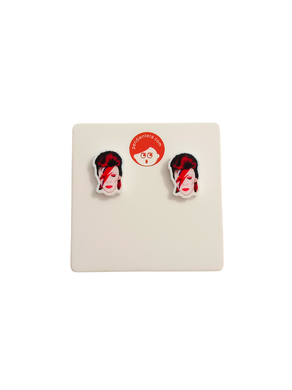 Pendientes minis D. Bowie