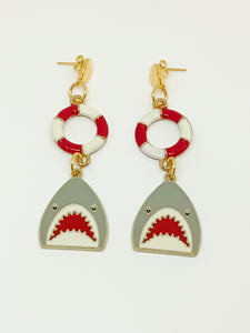 Shark Earrings