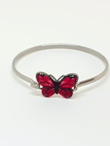 Pulsera rígida Mariposa