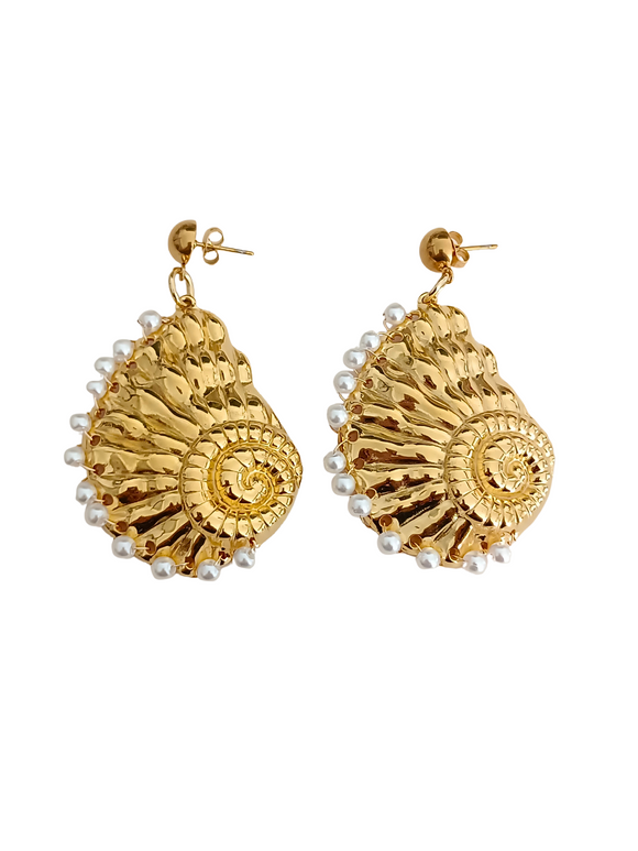 Pendientes Caracola