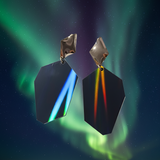 Pendientes holográficos Fragmentos de Aurora Boreal