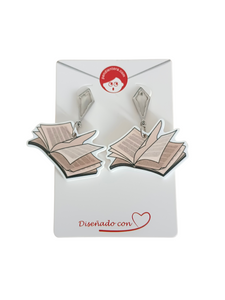 Pendientes Libros abiertos