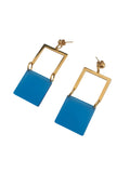 Pendientes Lúmina Azul cerúleo