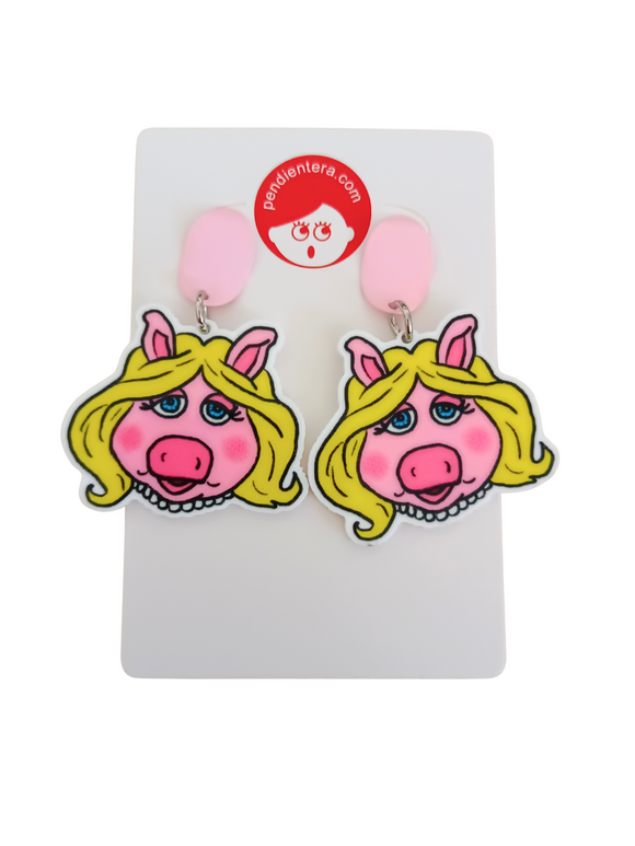 Pendientes Cerdita