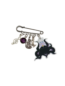 Broche imperdible Kokeshi Úrsula