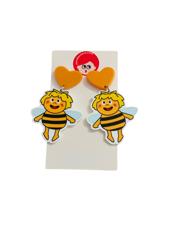 Pendientes Abeja