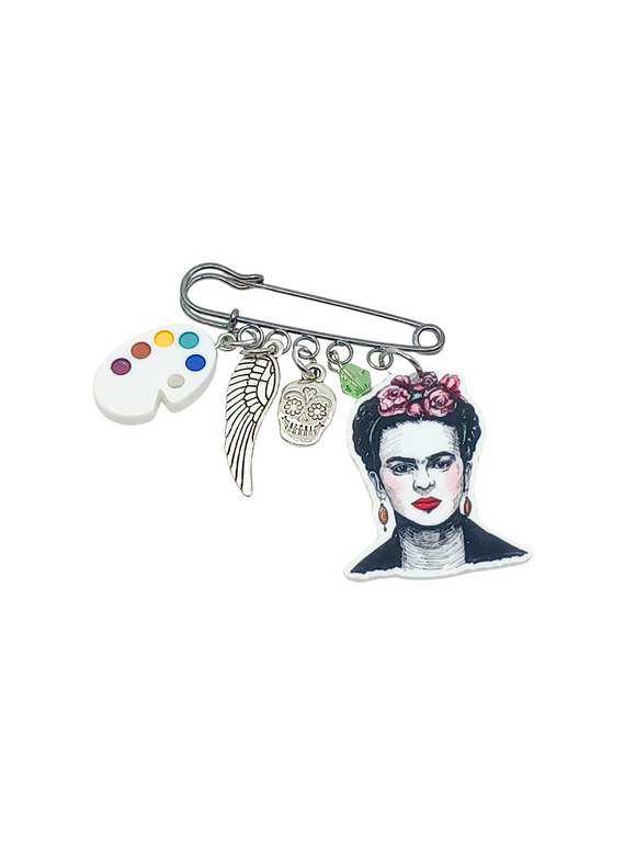 Broche imperdible Frida