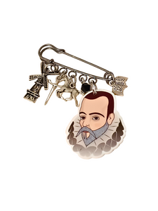 Broche imperdible Cervantes