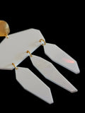 Pendientes maxi Fragmentos de hielo