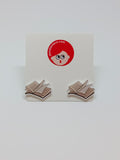 Pendientes minis Libros abiertos