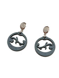 Pendientes argollas canarias estrelladas