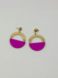 Magenta Lumina Earrings