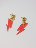 Pendientes Rayo coral