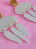 Pendientes maxi Fragmentos de hielo