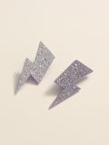 Pendientes Rayos lilas