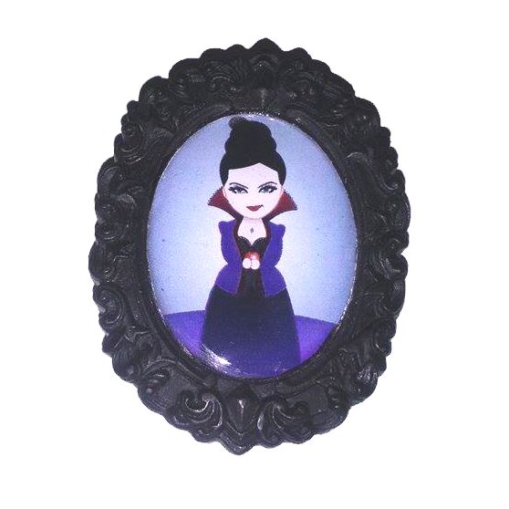 Kokeshi Regina Brooch from Once Upon a Time