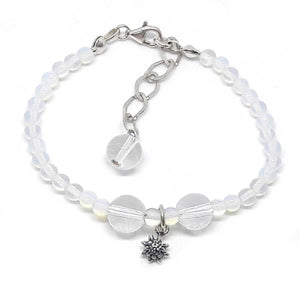 Edelweiss silver bracelet