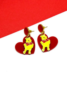 Winnie Heart Earrings