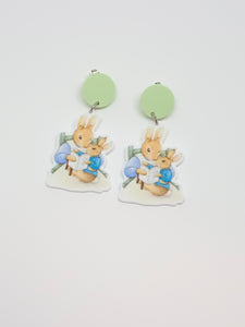 Beatrix Potter Bunny Earrings