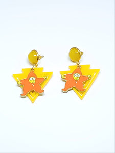 Maggie triangle earrings 