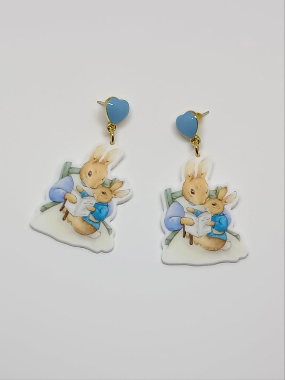 Beatrix Potter Bunny Earrings