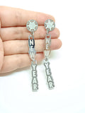 Pendientes New Year espejo