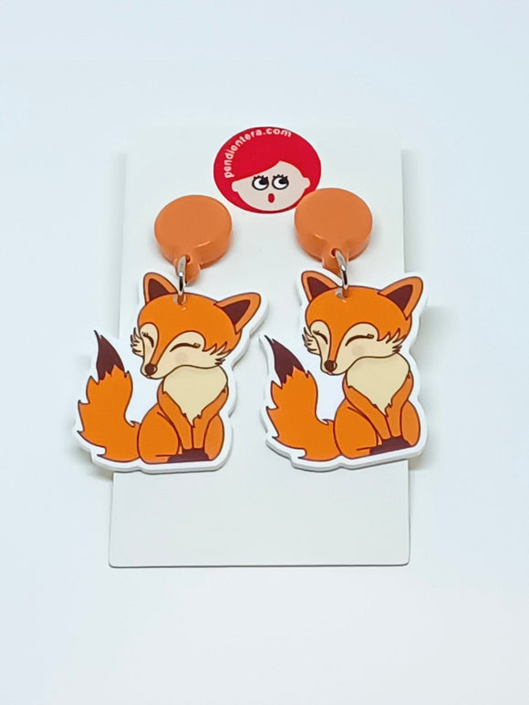 Kawaii Fox Earrings