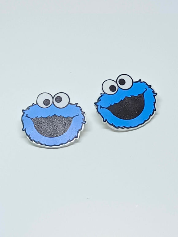 Cookie Monster Earrings