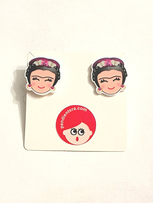 Frida Kahlo II mini earrings 