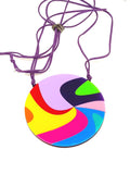 Colorful Swirl Pendant 