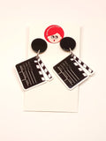 Pendientes Claquetas de cine